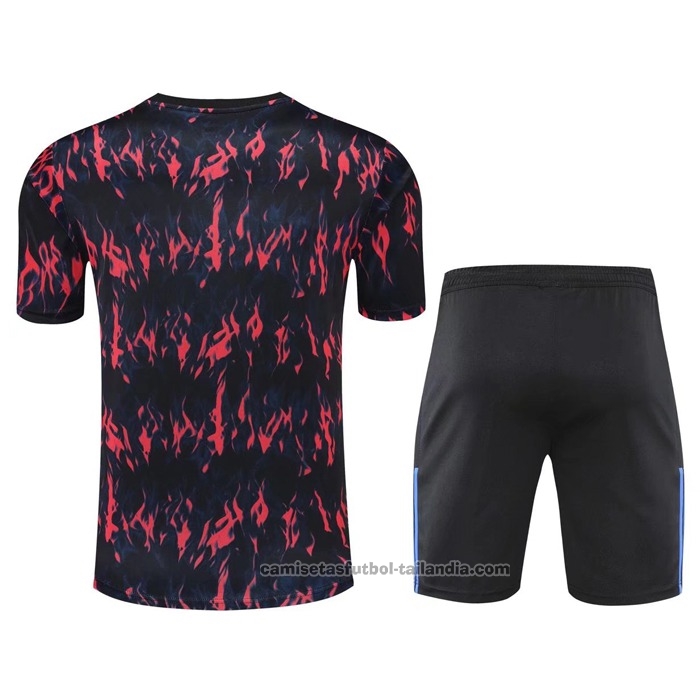 Chandal del Manchester United Manga Corta 2022 Rojo - Pantalon Corto